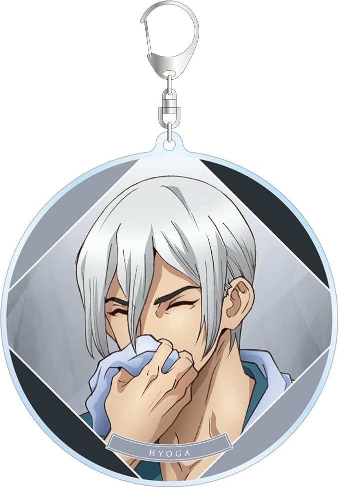 dr.stone 绘制插画 冰月 石化前ver. big亚克力钥匙扣